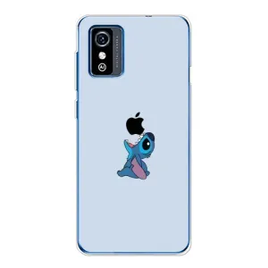 Чохол з принтом Стіч на ZTE Blade L9 (Stitch apple)