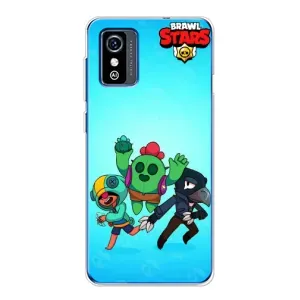 Чехлы Brawl Stars для ZTE Blade L9 (AlphaPrint) (Тріо героїв)