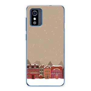 Новорічні, Святкові Чохли для ZTE Blade L9 - 2024 год (Зимове місто)