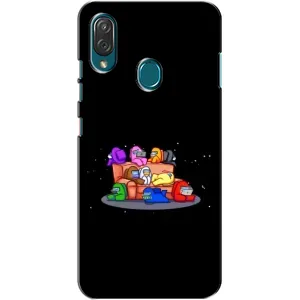 Чехол Амонг Ас для ZTE Blade V10 Vita (AlphaPrint) (Амонг-ас)