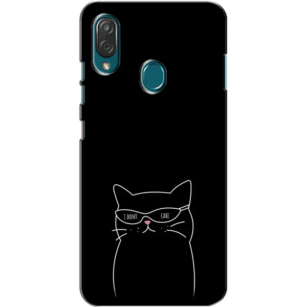 Чехол с принтом «Равнодушный кот» для ZTE Blade V10 Vita