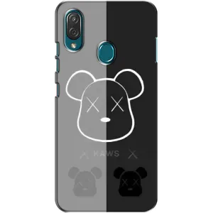 Чехлы для ZTE Blade V10 Vita - Bearbrick Louis Vuitton (PREMIUMPrint) (БеарБрик глаза)