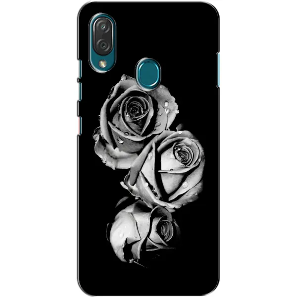 Чохол з принтом «Чорна троянда» для ZTE Blade V10 Vita