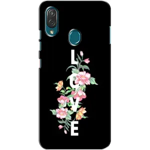 Чехлы для любимой на ЗТЕ Блейд В10 Вита (VPrint) (Цветы LOVE)