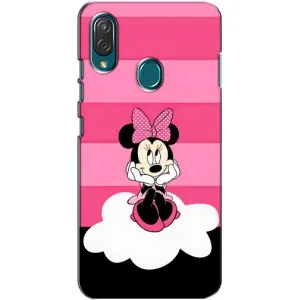 Эксклюзивный чехол для ZTE Blade V10 Vita (AlphaPrint - Мультяшные) (Девочка Maus)
