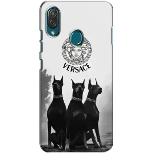 Чехлы VERSACE для ЗТЕ Блейд В10 Вита (PREMIUMPrint) (Доберман Версаче)