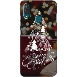 Різдвяні Чохли для ZTE Blade V10 Vita (VPrint) (Ялинка яскрава)