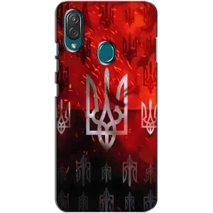 Украинские Чехлы для ZTE Blade V10 Vita с картинкой УПА (AlphaPrint) (ГЕРБ УПА)