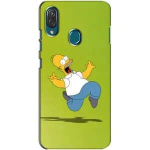 Чехол с Симпсонами для ZTE Blade V10 Vita (VPrint) (Гомер Симпсон)
