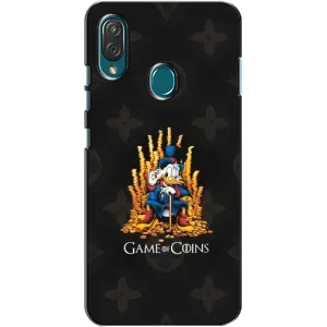 Чехлы для ZTE Blade V10 Vita - Скрудж МакДак Louis Vuitton (PREMIUMPrint) (Король денег)