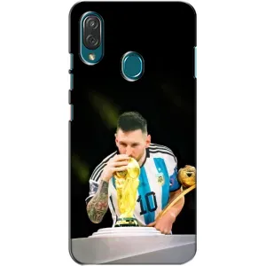 Чохли для ZTE Blade V10 Vita (Leo чемпіон) (AlphaPrint) (Кубок Мессі)
