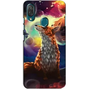 Чохли з картинкою Лисичка для ZTE Blade V10 Vita (VPrint) (Лисичка в космосі)