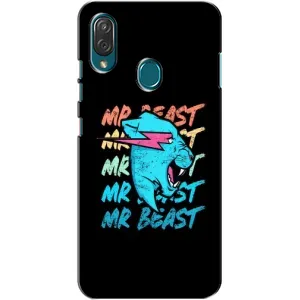 Чехлы Мистер Бист для ЗТЕ Блейд В10 Вита (logo Mr beast)