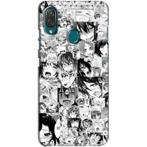 Анимешный чехол для ZTE Blade V10 Vita (Ahegao manga)