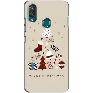 Рождественские, Праздничные Чехлы для ЗТЕ Блейд В10 Вита (Merry Christmas)