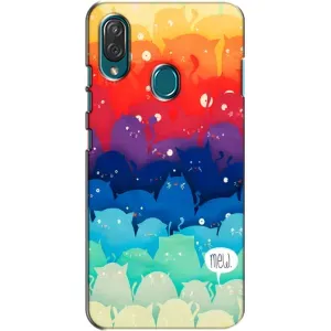 Чохол на ZTE Блейд V10 Віта з Котиками (VPrint) (Mew)