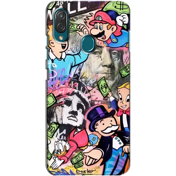 Чехол с принтом «Monopoly man» для ZTE Blade V10 Vita