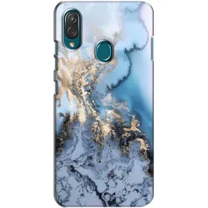 Мраморный чехол на ZTE Blade V10 Vita (VPrint) (Нежный мрамор)