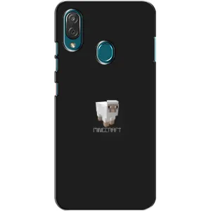 Чехол Майнкрафт на ZTE Blade V10 Vita (AlphaPrint) Minecraft (Овечка Майнкрафт)