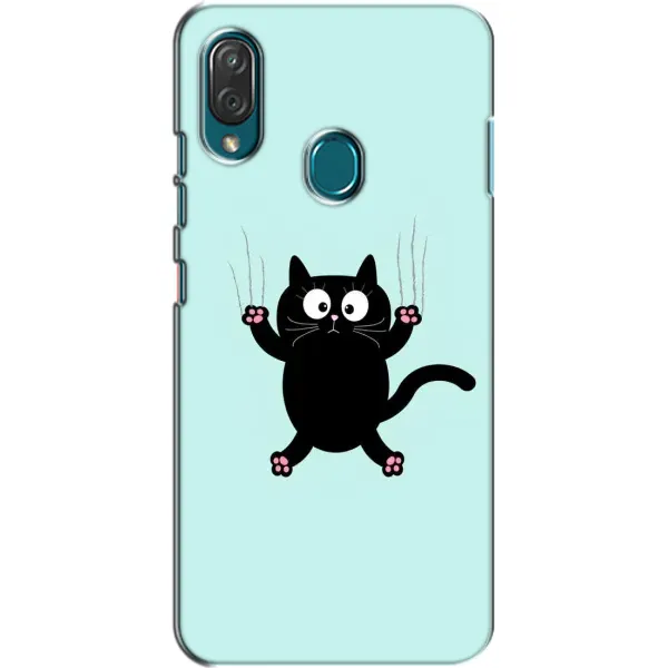 Чохол з принтом «Падаючий кіт» для ZTE Blade V10 Vita