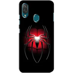 Чехол с человеком пауком для ZTE Blade V10 Vita - (AlphaPrint)