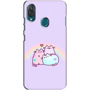 Чохол на ZTE Блейд V10 Віта з Котиками (VPrint) (Радужний котик)