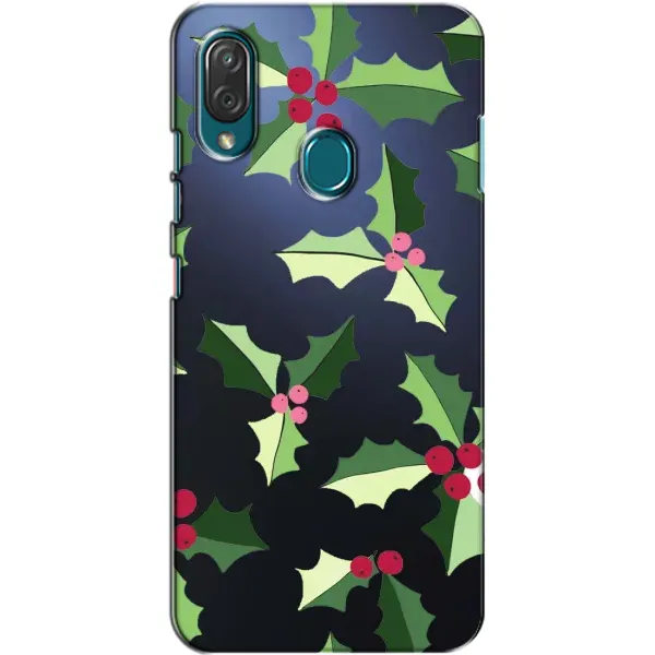 Чехол с принтом «Рождественский фон» для ZTE Blade V10 Vita