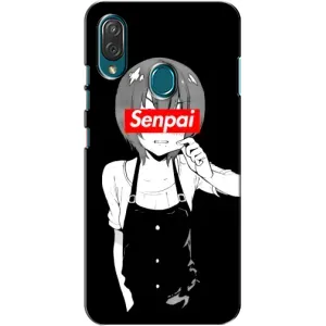 Чехол с принтом «Senpai» для ZTE Blade V10 Vita
