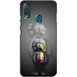 Чехлы для ZTE Blade V10 Vita - Bearbrick Louis Vuitton (PREMIUMPrint) (Тело Bearbrick)