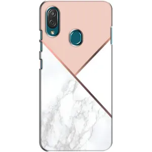 Мраморный чехол на ZTE Blade V10 Vita (VPrint) (Тройной мрамор)