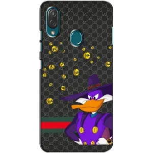 Брендновые Чехлы для ZTE Blade V10 Vita - (PREMIUMPrint) (Утка Гуччи)