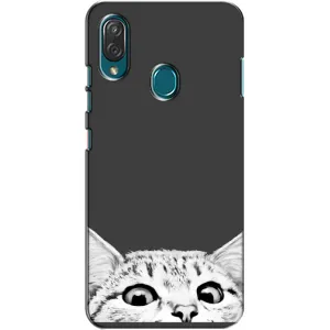 Чохол на ZTE Блейд V10 Віта з Котиками (VPrint) (Виглядає котик)