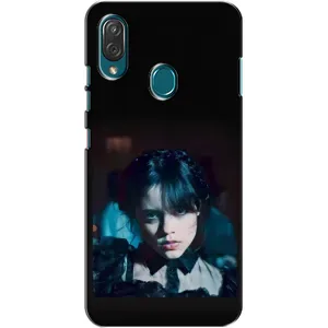 Чехлы Венсдей на ZTE Blade V10 Vita Уэнсдей (AlphaPrint) (взгляд Уэнздей)