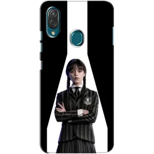 Чехлы Венсдей на ZTE Blade V10 Vita Уэнсдей (AlphaPrint) (W-Wednesday)