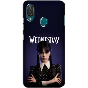 Силиконовый чехол с картинкой для ZTE Blade V10 Vita (Wednesday)