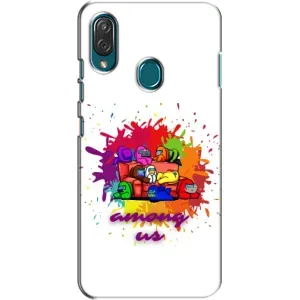 Чехол Амонг Ас для ZTE Blade V10 Vita (AlphaPrint) (Яркий АмонгАс)