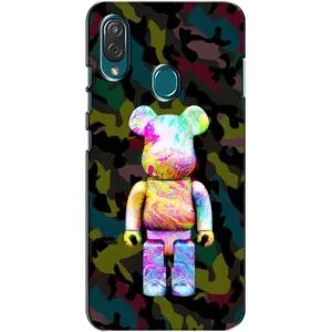 Чехлы для ZTE Blade V10 Vita - Bearbrick Louis Vuitton (PREMIUMPrint) (Яркий Bearbrick)