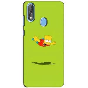 Чjхол з Сімпсонами для ZTE Blade V10 (VPrint) (Барт Сімпсон)