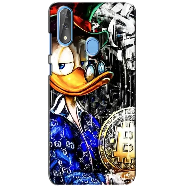 Чохол з принтом «Біткойн Скрудж» для ZTE Blade V10