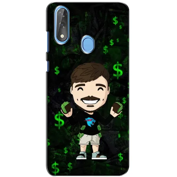 Чохол з принтом «Блогер Beast» для ZTE Blade V10