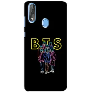 Чохли BTS для ZTE Blade V10 (AlphaPrint) (BTS стайл)