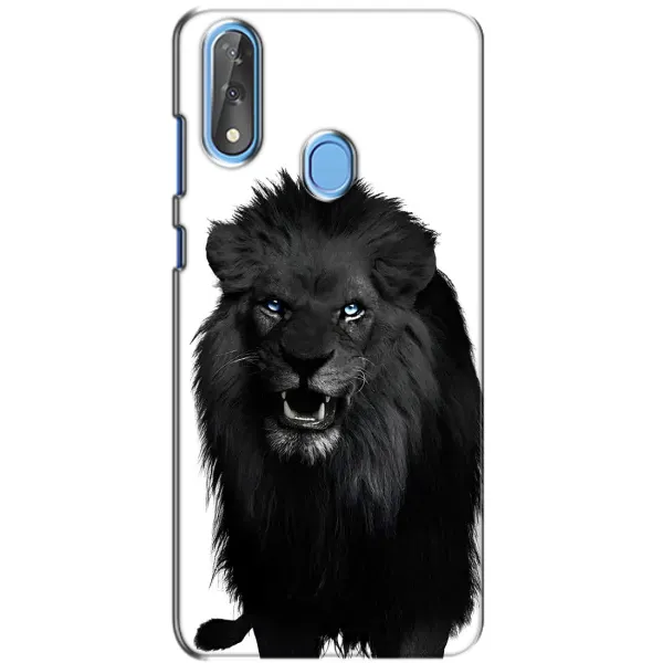 Чехол с принтом «Черный ЛЕВ» для ZTE Blade V10