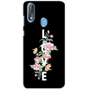 Чехлы для любимой на ZTE Blade V10 (VPrint) (Квіти LOVE)