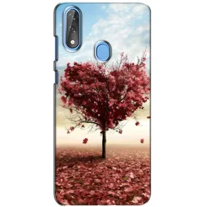 Чехлы для любимой на ZTE Blade V10 (VPrint) (Дерево серце)