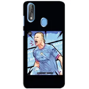 Чехлы с футболистом Ерлинг Холанд для ZTE Blade V10 (AlphaPrint) (гол Эрлинг Холланд)
