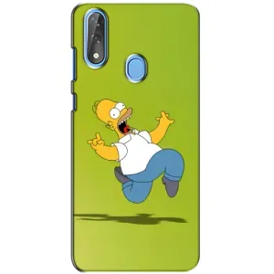 Чjхол з Сімпсонами для ZTE Blade V10 (VPrint) (Гомер Сімпсон)