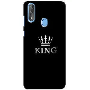 Чехол с Короной ЗТЕ Блейд В10 - (AlphaPrint) (KING)