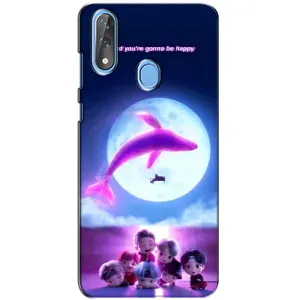 Чохли BTS для ZTE Blade V10 (AlphaPrint) (КИТ BTS)