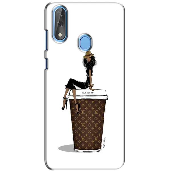 Чехол с принтом «кофе LOUIS VUITTON» для ZTE Blade V10