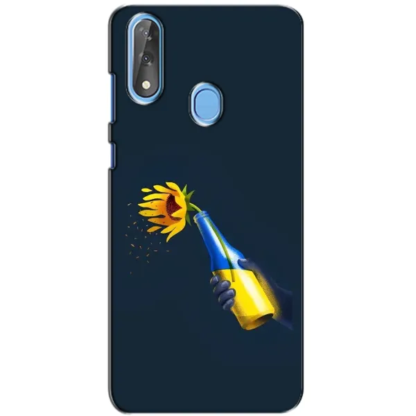 Чехол с принтом «Коктейль молотова» для ZTE Blade V10